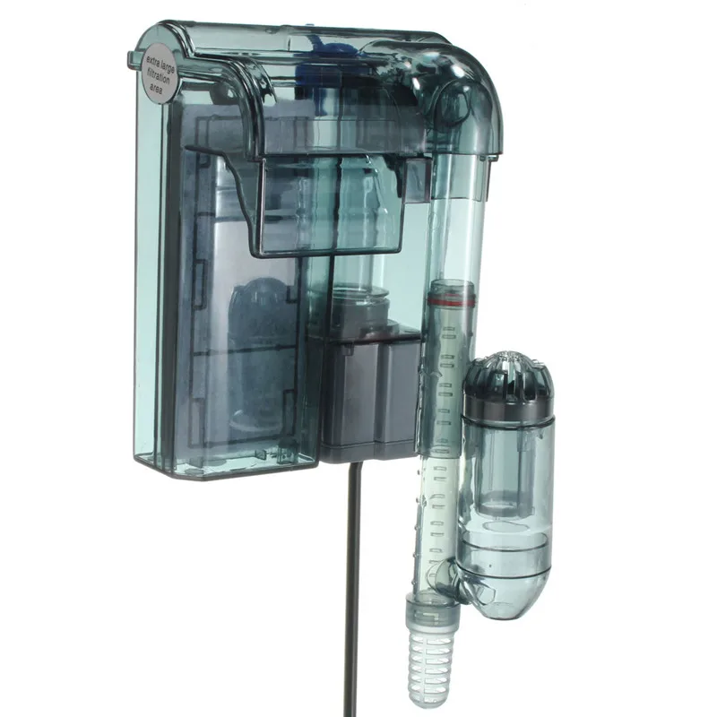 Тихий внешний фильтр для аквариума подвесной водопада с скиммером удаляющим