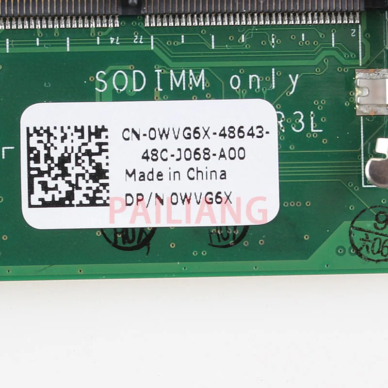Материнская плата PAILIANG для ноутбука DELL Inspirion 3000 11 3137 2995U материнская ПК системная