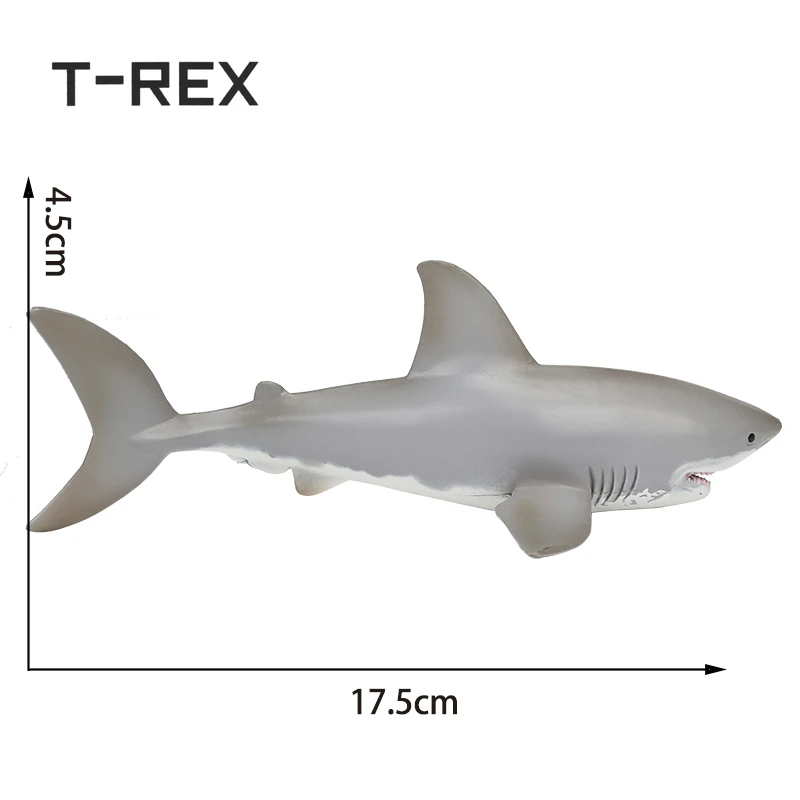 T-REX 17 5 см Моделирование Акула морской жизни животных Рисунок Животные модель