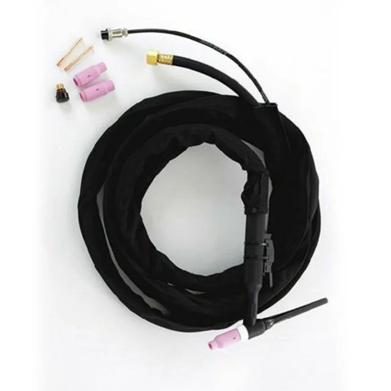 Сварочный аппарат Tig Сварочная горелка газа линзы комплект WP 17 10 футов