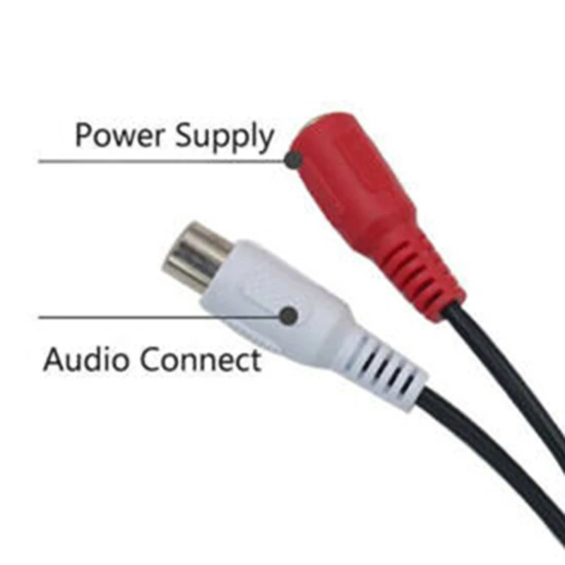 CCTV Microphone Ball Shape Audio Pickup Device High Sensitivity Monitoring for Car M8617 | Автомобили и мотоциклы