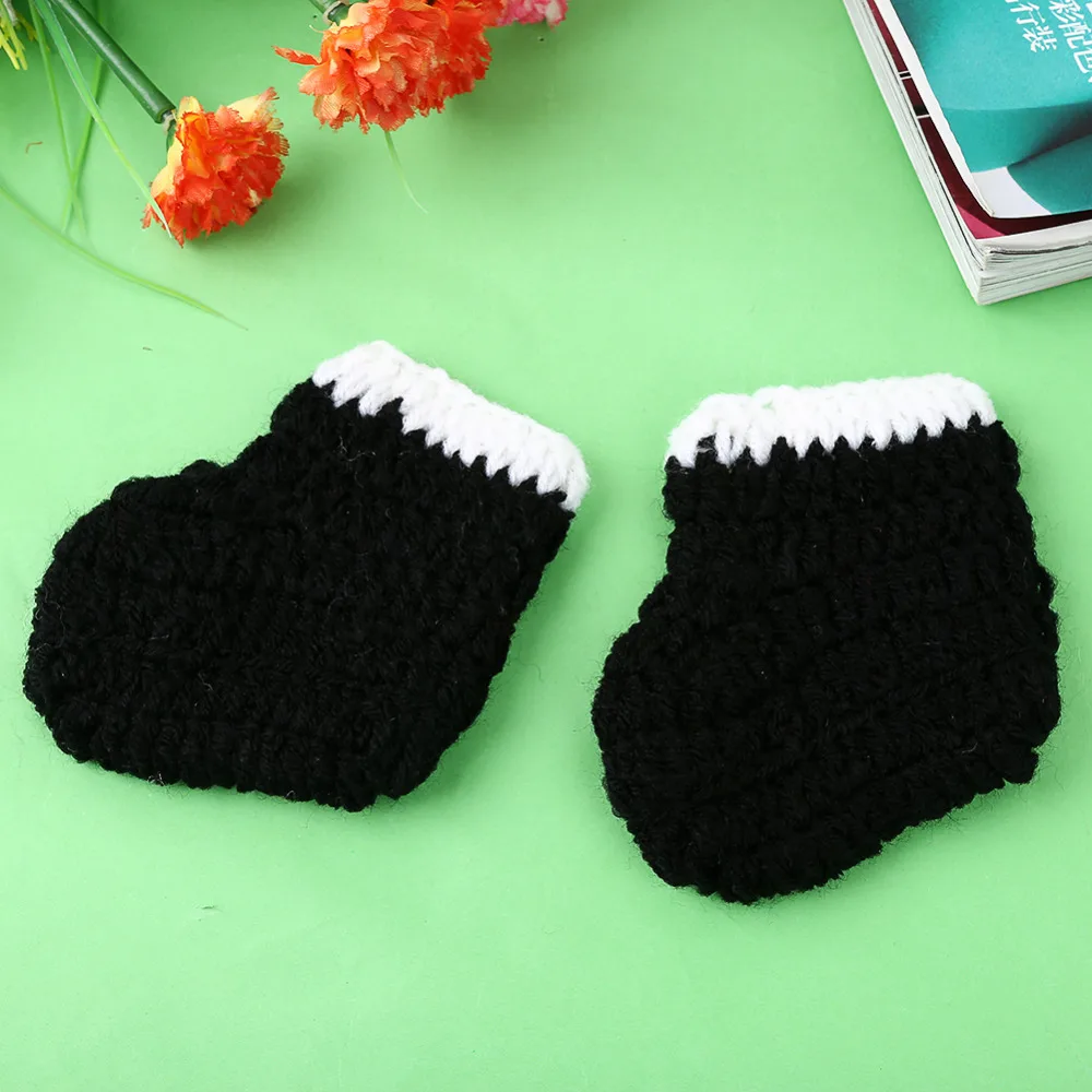 Для малышей Рождественский костюм крючком вязать Подставки для фотографий