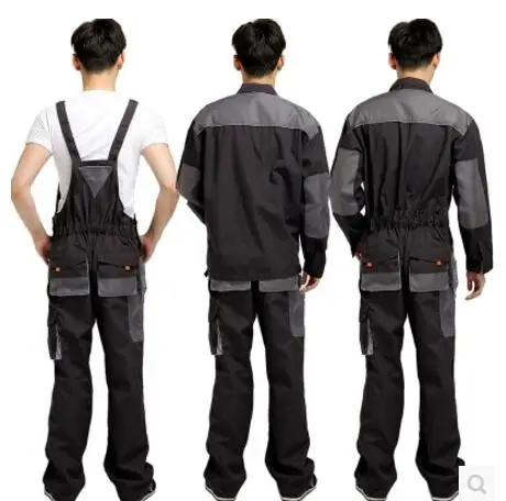 S 4XL! Лидер продаж 2017 новая мужская одежда цельнокроеный комбинезон для работы