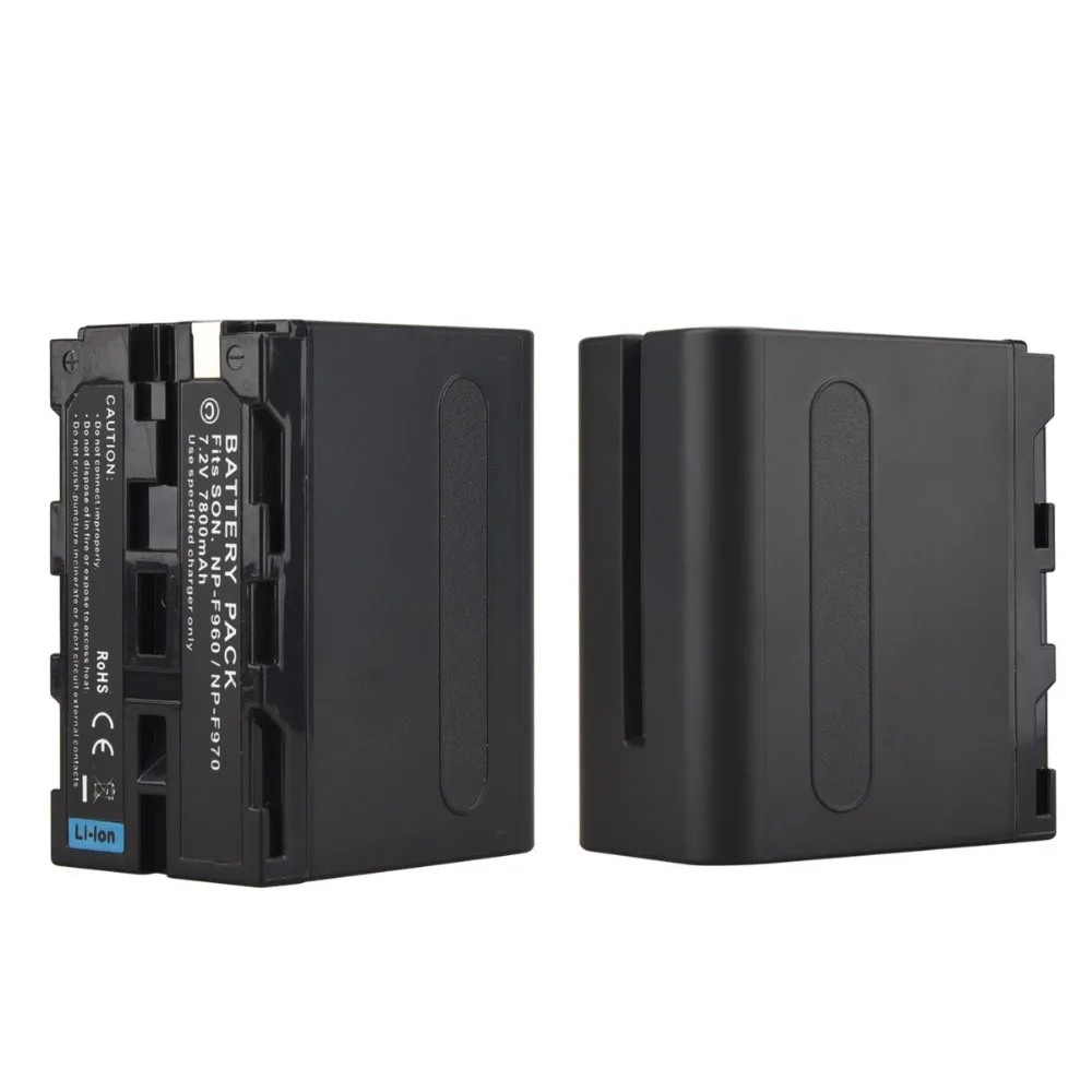GTF High Capacity 7.2V 7800mAh NP-F960 NP-F970 Camera Battery Pack For Sony F960 F970 Rechargeable | Электроника