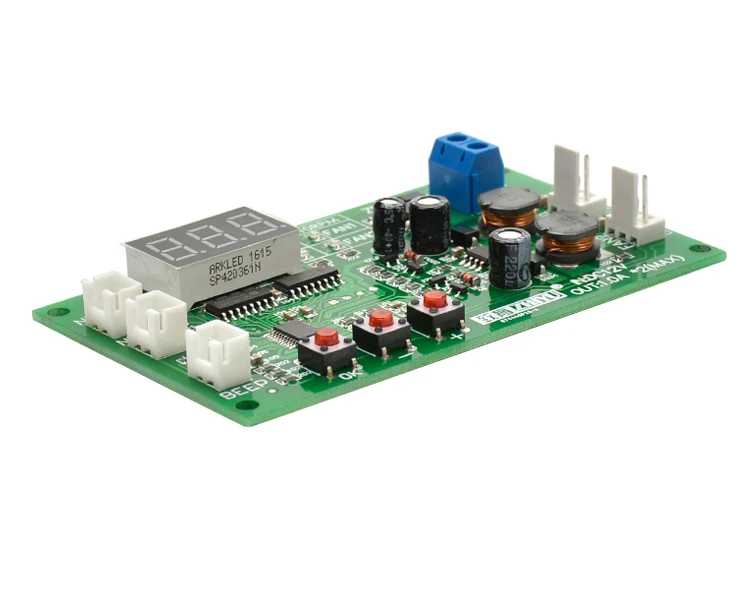 12V Dual Ways 3-Провода вентилятор интеллигентая(ый) цифровой Температура Термостат Регулятор Скорость контроллер