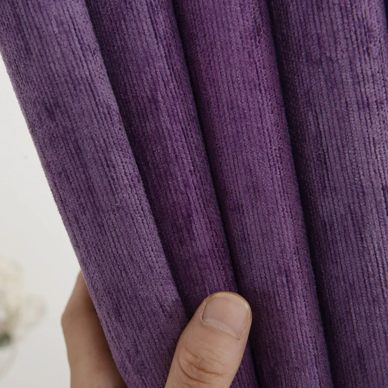 Новый американский кантри класс синеля затемненные шторы для cortinas пункт сала де