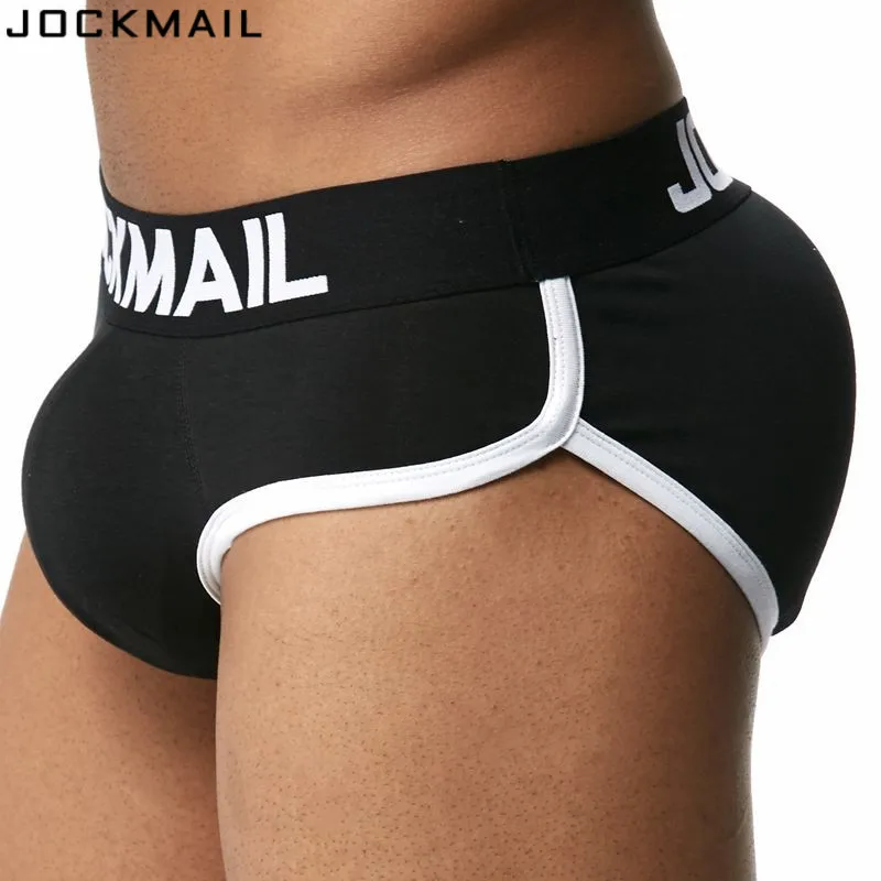JOCKMAIL брендовые улучшенные мужские сексуальные трусы брифы гей накладка на пенис