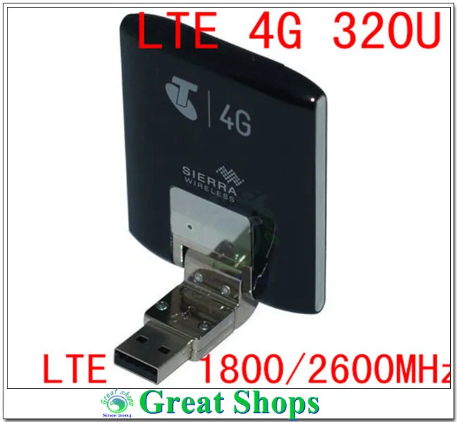 

Разблокированный usb-модем Aircard 320U, 4g, LTE, 3g, 4g, USB-ключ, внешняя антенна со слотом для sim-карты