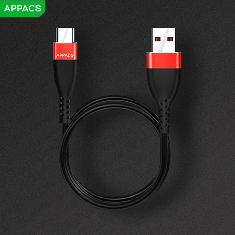 Кабель зарядный APPACS USB Type-C 1 2 м для Xiaomi 4C Nexus 5X/6P Huawei P9 | Мобильные телефоны и