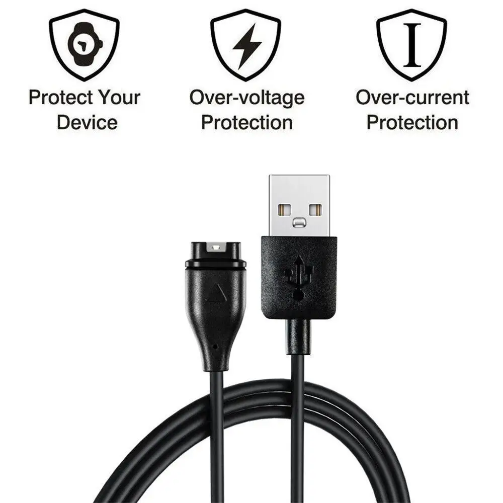 Быстрое зарядное устройство USB для Garmin forerunner 945 935 Fenix 5 аксессуары умных часов #627 1