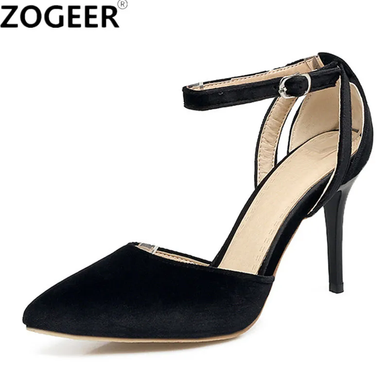 Женские туфли лодочки на высоком каблуке с ремешком щиколотке|women pumps|ankle strap pumpsshoes