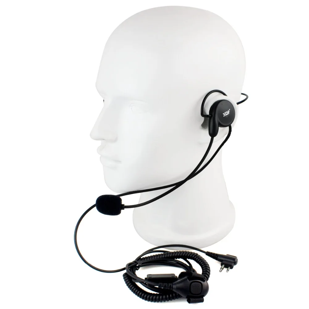 Новые наушники с микрофоном гарнитура PTT для Kenwood BAOFENG UV 5R 777 888s WOUXUN HYT PUXING Motorola
