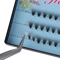 12 lines 20 d faux soft mink eyelashes extension tool handmade premade volume fan individual lashes 0 07 c 8 12mm semi permanent