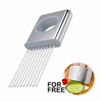 2018 onion cutter tomato cutting holder vegetable slicer shredder fruit chopper slicing carrots aid kitchen cooking accessories