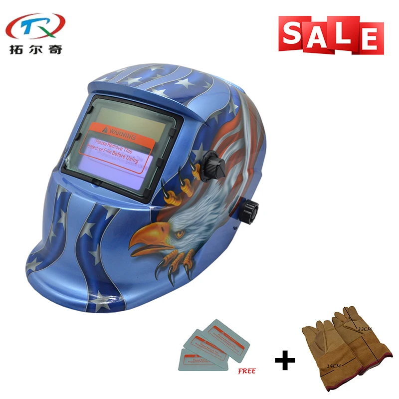 Сварочная маска Blue Eagle из мягкого материала безопасный защитный фотосветильник