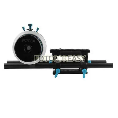 FOTGA QR DP500IIS DSLR Follow Focus A/B жесткие Упоры + DP3000 15 мм стержень опорная пластина Rig для GH4