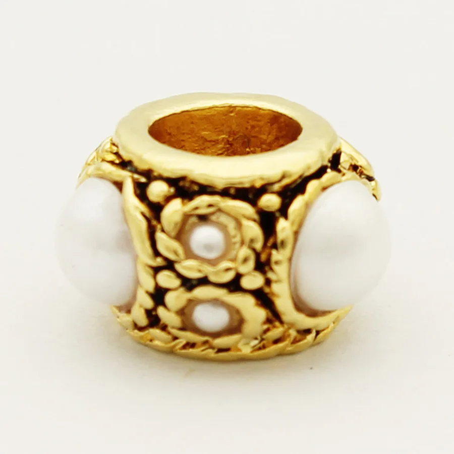 Горка Шарм Бесплатная доставка продукт Позолоченные Бусины Подходят Пандора