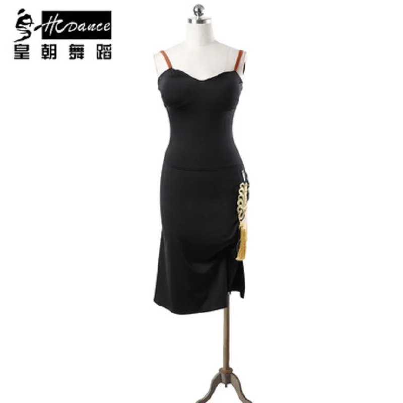 2018 HCDance/ Dynasty Art Dance Latin dance clothing female adult skirt dress clothes. A429 | Тематическая одежда и