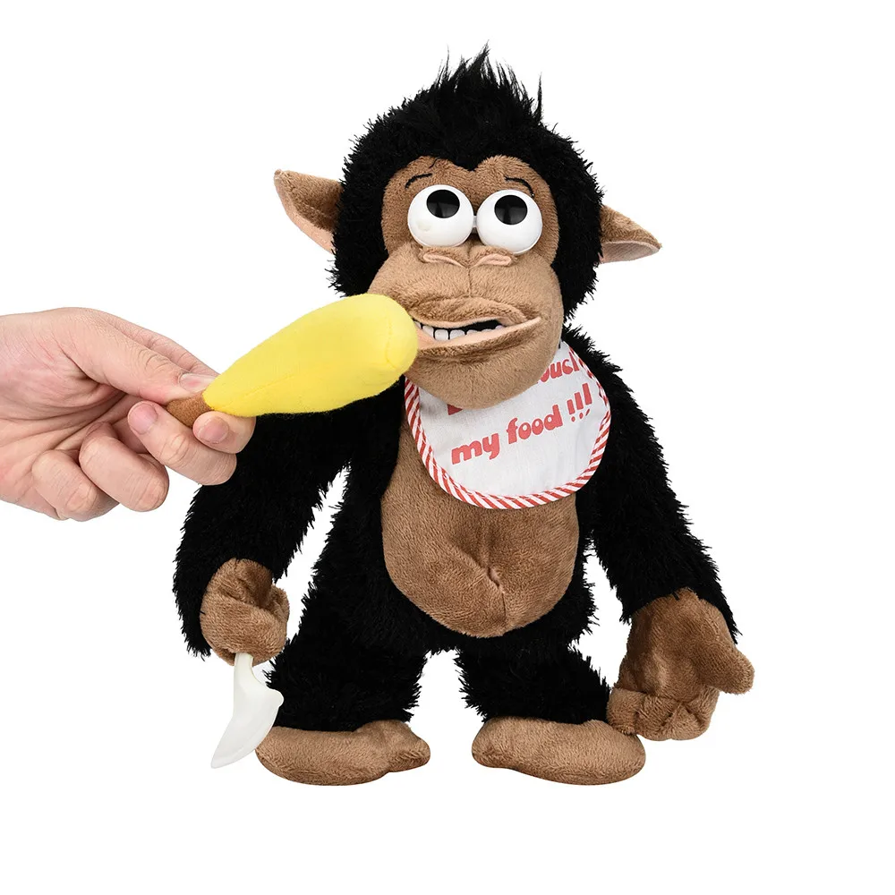 Novelty Funny Crying Monkey Electronic Stuffed Toy Tricky Doll For Kids &amp Adults Motion Sound Shouts Screams Drop Shipping | Игрушки и