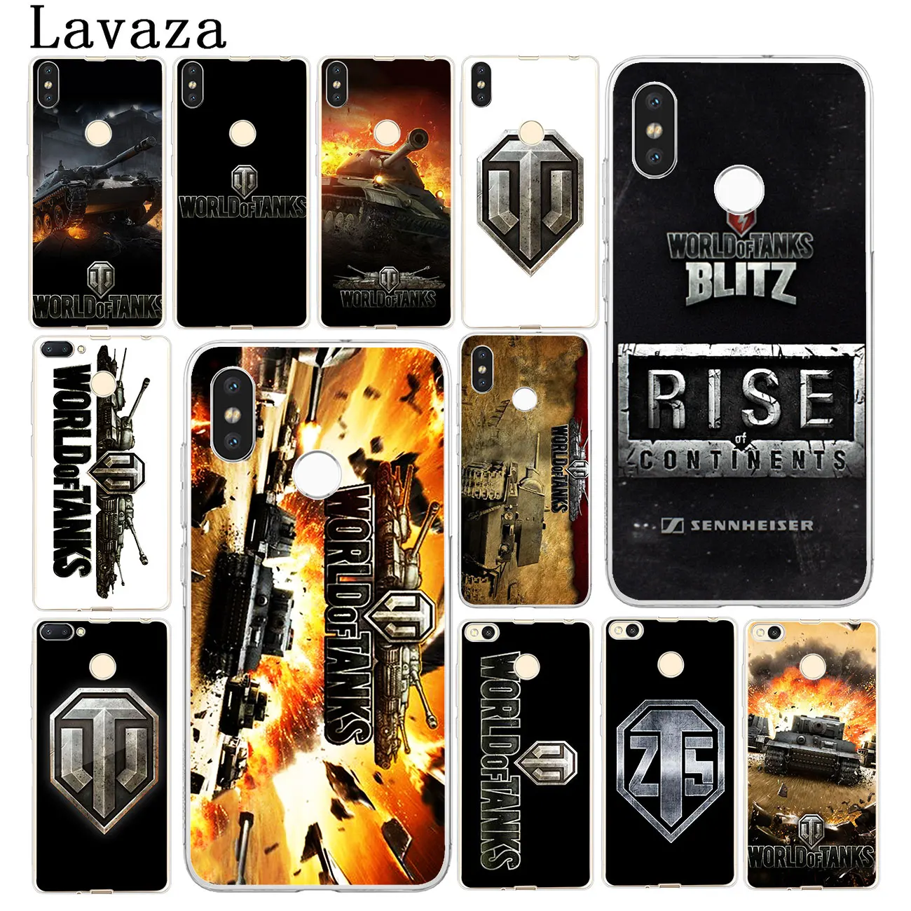 Чехол для телефона Lavaza world of tanks Xiaomi 9 9T A3 PRO CC9 CC9E 8 A2 Lite SE A1 pocophone f1 6 6X 5S 5X MAX