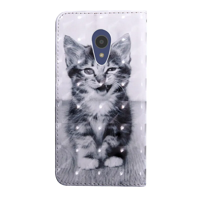 Wekays СПС Alcatel 1X Мультфильм кожаный чехол для Coque Alcatel 1X5059 5059A 5059D 5059X 5059Y Чехлы для Alcatel 1 X