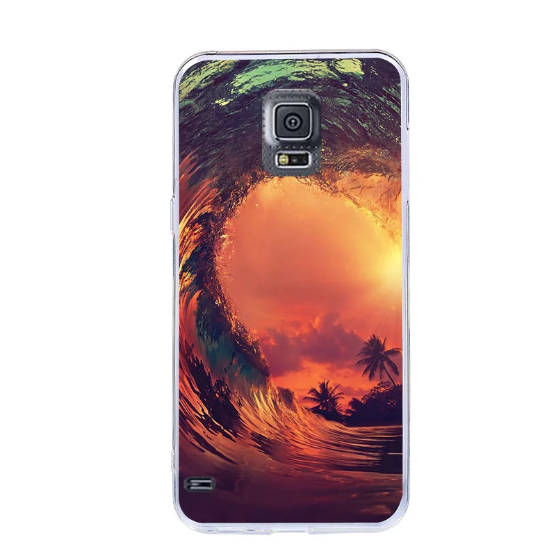 89 Чехол для samsung Galaxy S5 mini, прозрачный мягкий чехол из ТПУ для samsung S5mini SM-G800F G800, силиконовая задняя крышка 4,5" - Цвет: 89