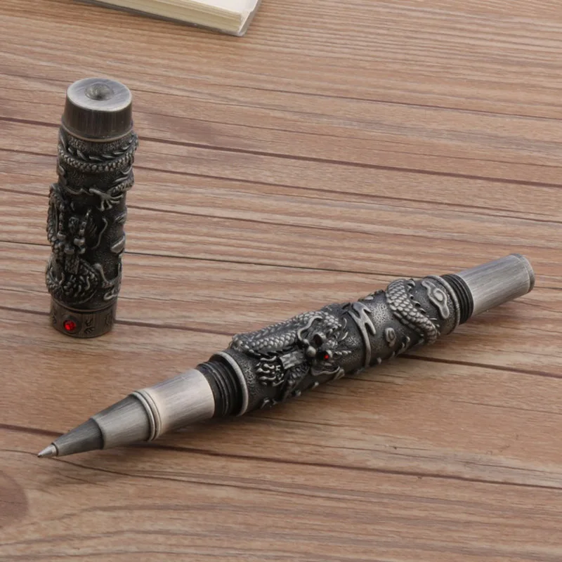Высококачественная брендовая ручка JINHAO с шариком дракона рельефная коммерция