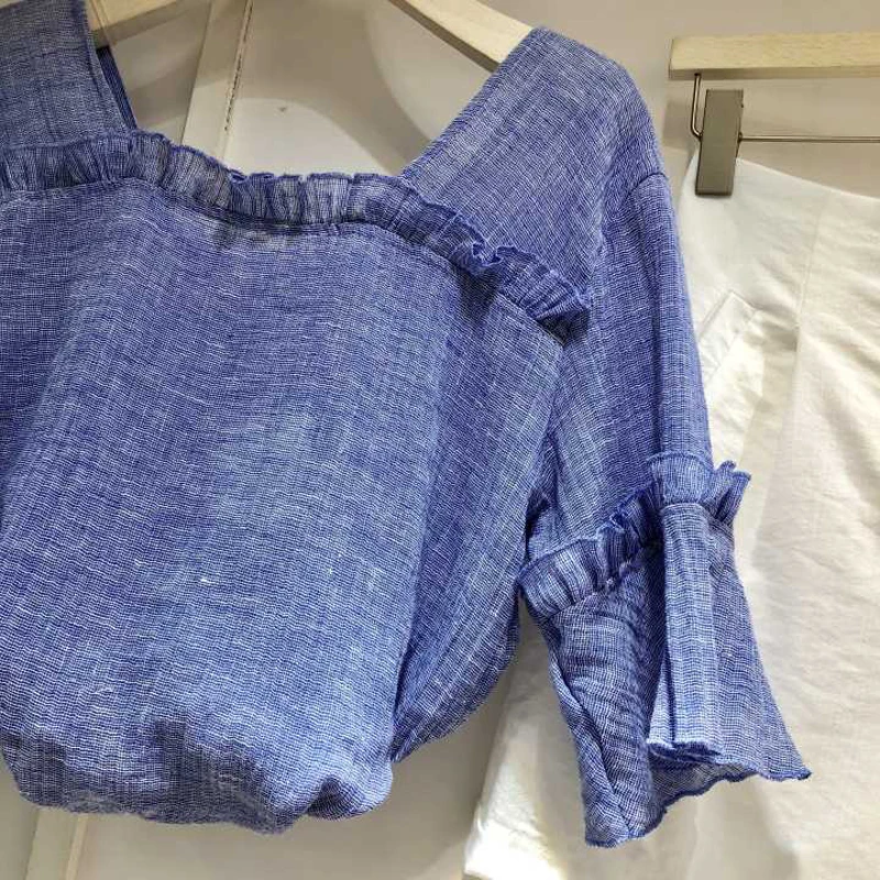 Лето 2018 свободно показать моды джокер вечерние квадратный воротник с