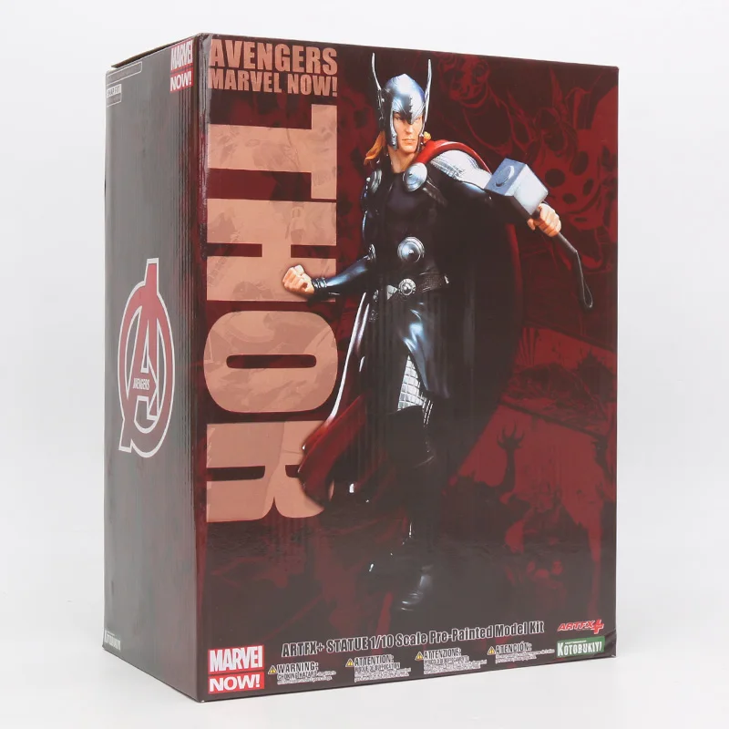 thor box 14,5-27 см игрушки Marvel Iron Studio the Spiderman ARTFX+ Статуя 1/10 Масштаб ПВХ экшн-фигурка Venom Carnage Коллекционная модель игрушки - Цвет: thor box