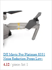Посадочное снаряжение для DJI Mavic Pro Platinum камера протектор Защита повышенной ударопрочности ноги мягкая пружина расширение ноги аксессуары