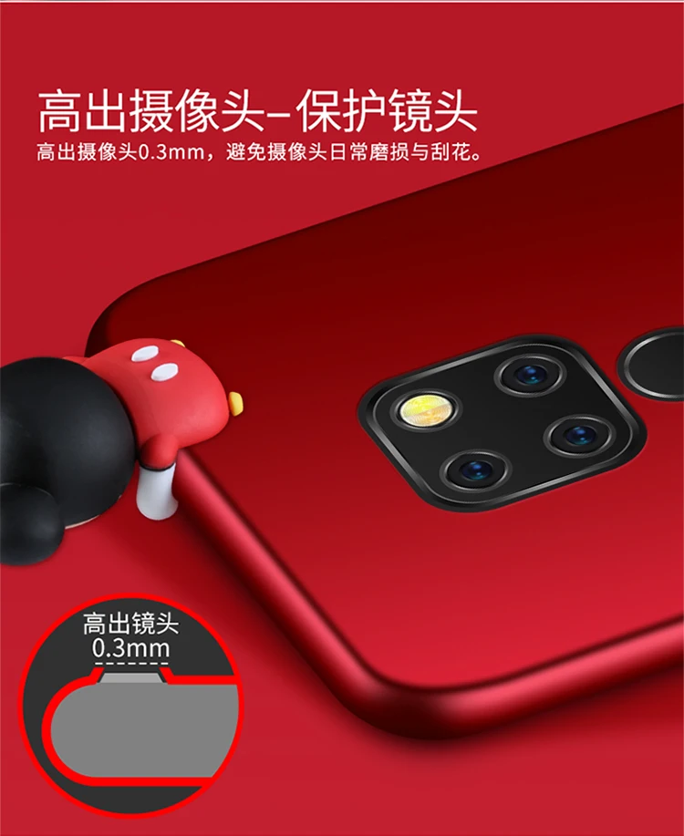 Для huawei mate 20 6," Чехол, Hengneker мультфильм 3D Милый Минни Маус полная Защита силиконовый чехол для huawei mate 20Pro чехол для телефона