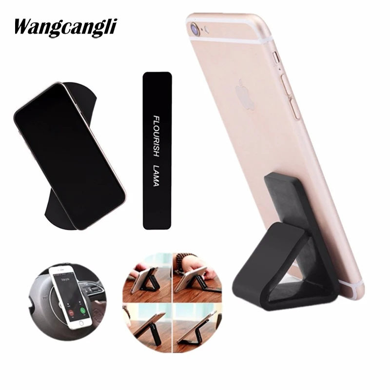 Nano rubber phone holder car for xiaomi Universal mobile tablet desktop stand bracket wangcangli | Мобильные телефоны и