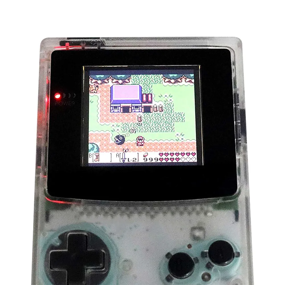 Для Nintend GBC высокого светильник Экран ЖК-дисплей модификации комплект сменные аксессуары для GBC 5 сегментов Регулируемый Яркость Экран