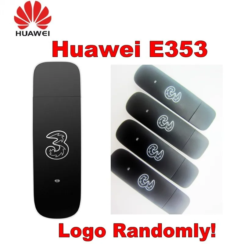 Оригинальный разблокированный Модем Huawei E353 21 м (логотип выбирается случайным