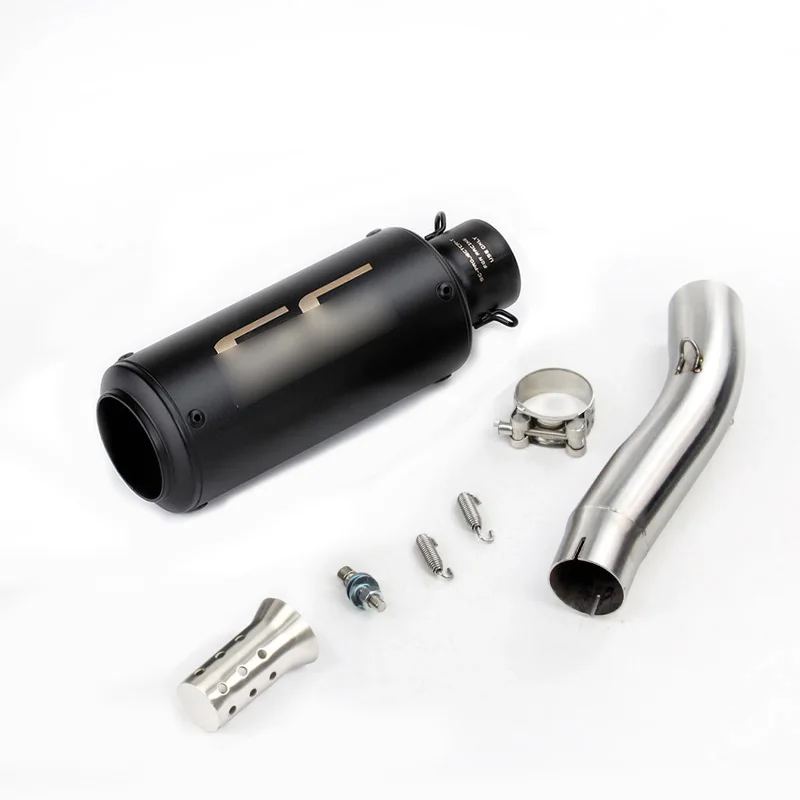 B GSXR 600 750 K8 K9 K10 мотоцикл выхлопной системный глушитель хвост Escape соединение трубы для Suzuki GSXR 600 750 2008-2010 - Цвет: B