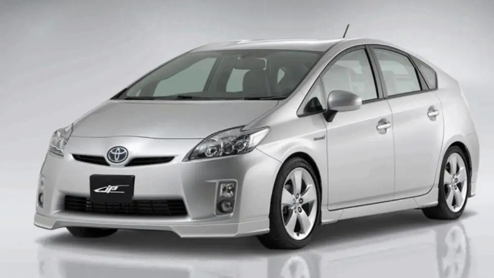 Передняя губа для Toyota Prius ZVW30 09 5 ~ 11 12 JP стиль стекло волокно передняя половина