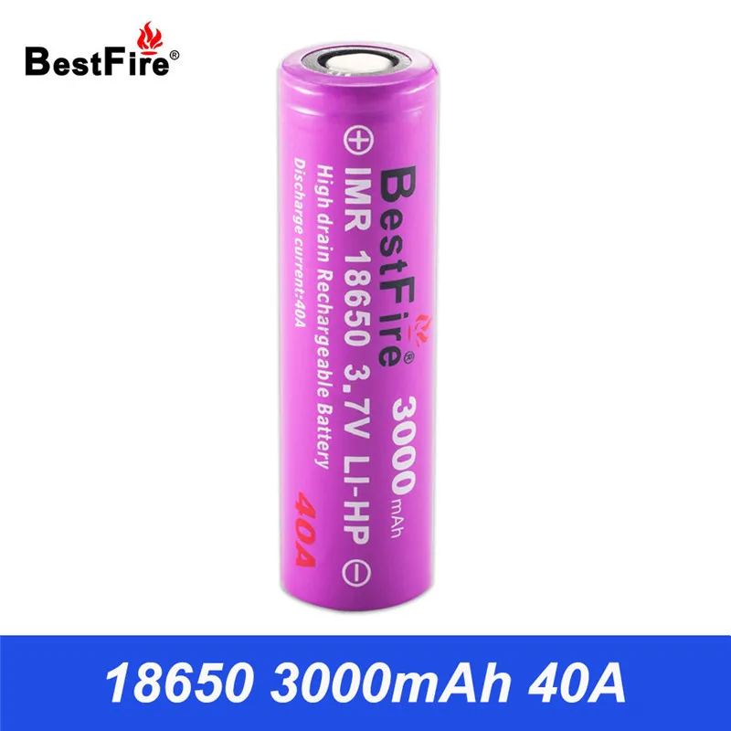 Аккумулятор 18650 3 7 В аккумуляторная батарея 3000 мАч 40A для Innokin Vapor Storm Kangertech Subox Mini C