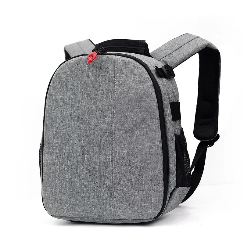 Gray internal Открытый рюкзак для защиты от дождя DSLR Камера сумка чехол для цифровой однообъективной зеркальной камеры Canon EOS R 70D 77D 80D 800D 4000D 2000D 1200D 1300D 1500D 1100D 760D 700D видео сумка - Цвет: Gray internal