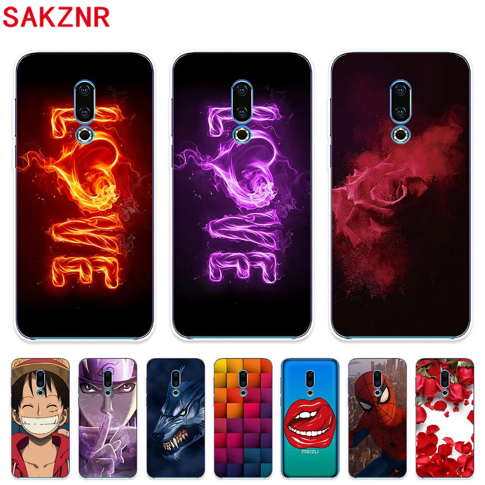 Мягкий силиконовый чехол для Meizu 16 (16th) чехлы 6 0 дюймов Прозрачная силиконовая