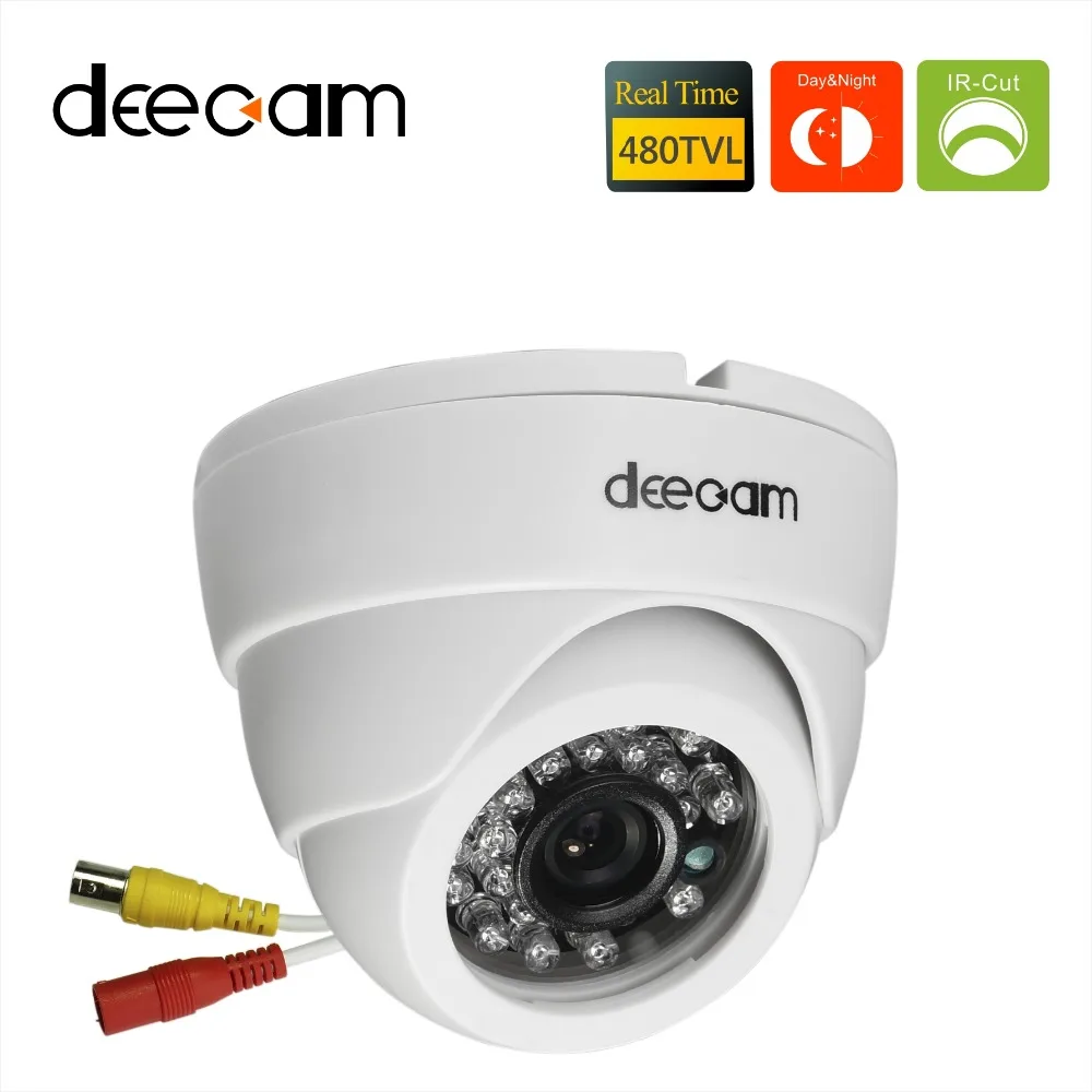 Deecam 1/3 &quotвысокое Качество Цветная Камера Sony ccd 480TVL 20 ИК Светодиодов Ночного