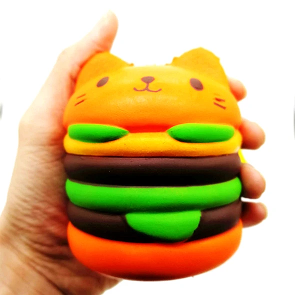 Мягкий Jumbo galaxy peach panda poo мягкий медленно поднимающийся красочный Единорог Мягкий кот гамбургер антистрессовая игрушка для детей и взрослых