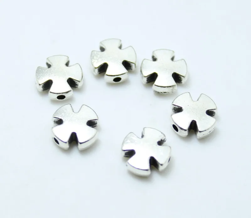 Посеребренные бусины разделители из сплава 10 шт./лот|beaded indian jewelry|bead charmbead stopper |