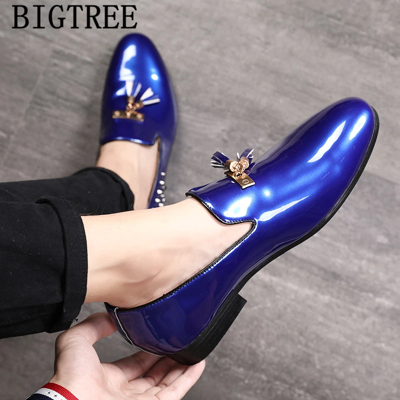 Туфли мужские свадебные с бахромой роскошные брендовые классические туфли