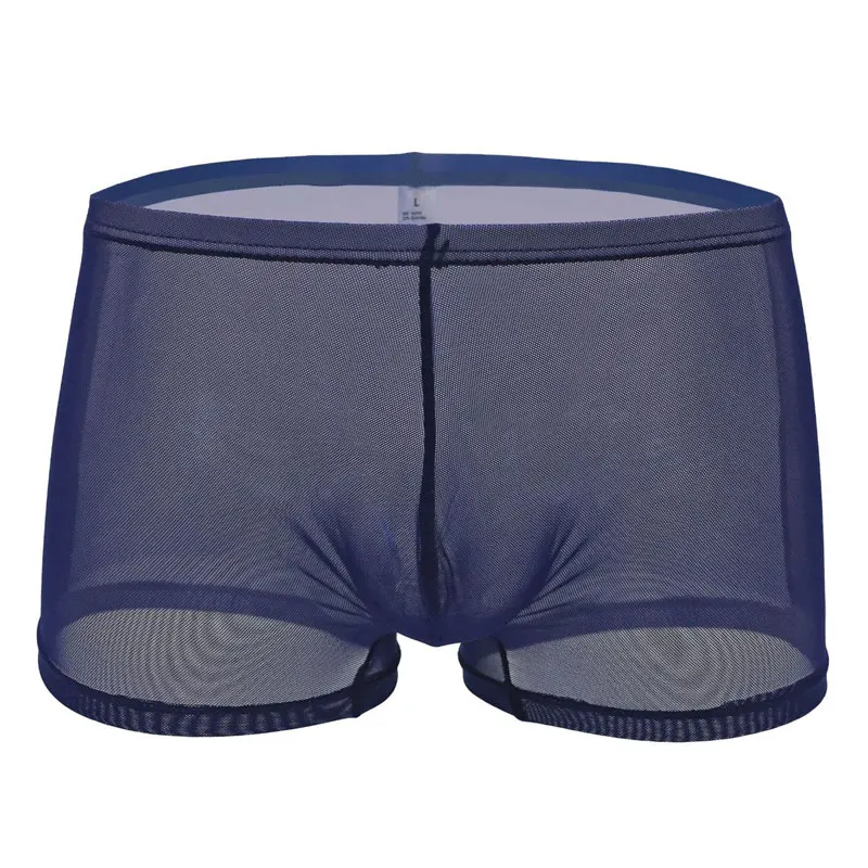 Сексуальное мужское прозрачное дышащее нижнее белье размера плюс с u образной