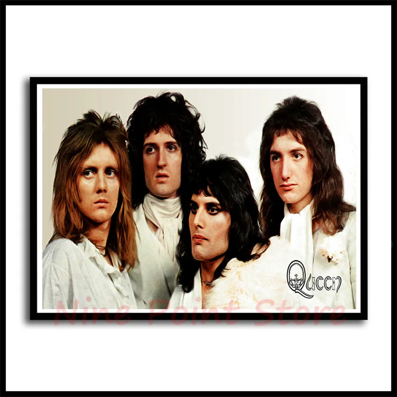 Queen рок музыки с покрытием Бумага постеры для бара кафе дом Декор настенная