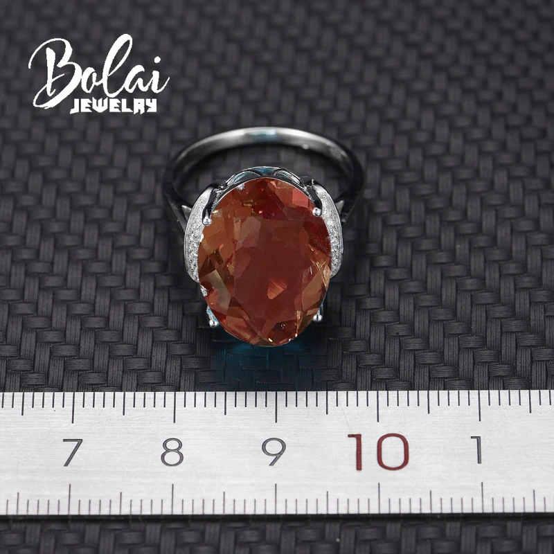 Bolaijewelry кольца с зултанитом искусственный Серебряный драгоценный камень