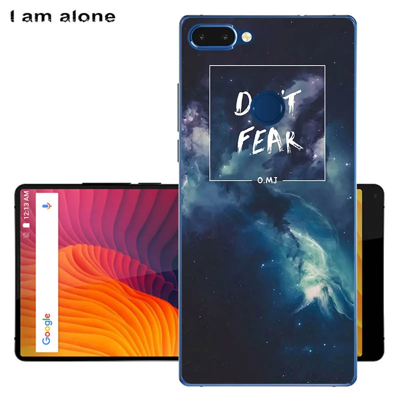 Чехлы для телефонов I am alone для Vernee Mix 2, 6,0 дюйма, мягкие чехлы из ТПУ для мобильных телефонов с мультяшным принтом для Vernee Mix, 2 сумки - Цвет: Soft TPU KK62