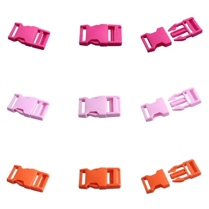 Цветные пластиковые застежки для лямок боковые ремней из Паракорда рюкзака