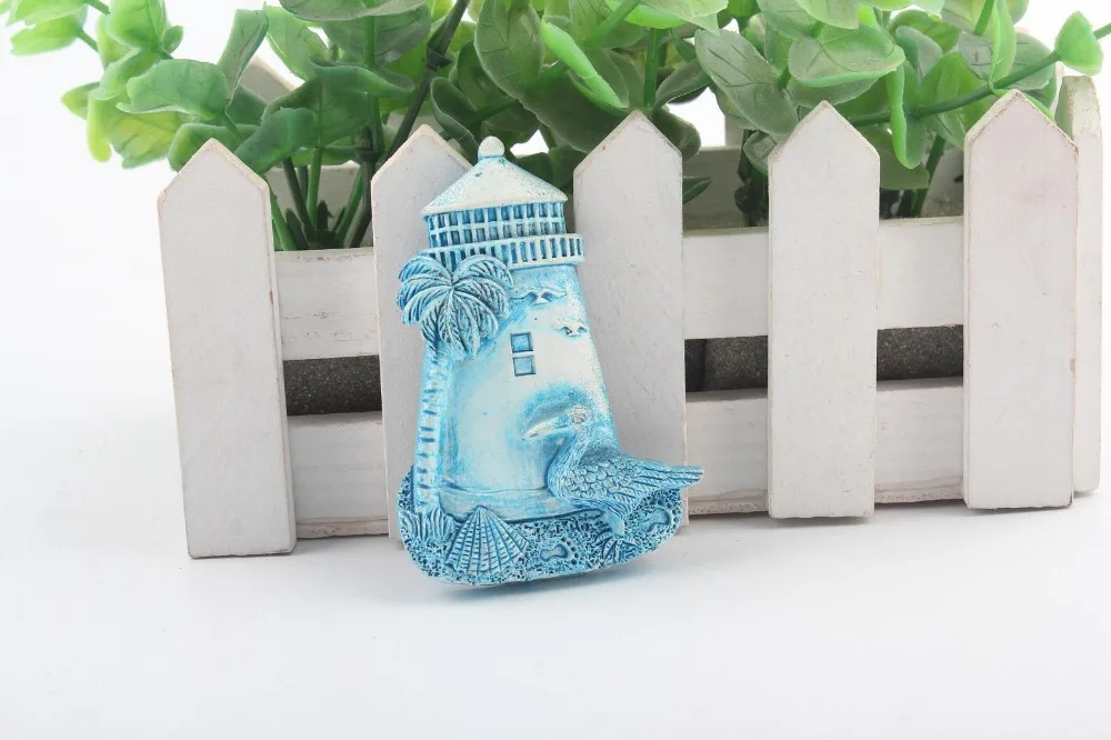 Модная 3D башня из смолы магнитные ремесла на холодильник домашний декор сувенир