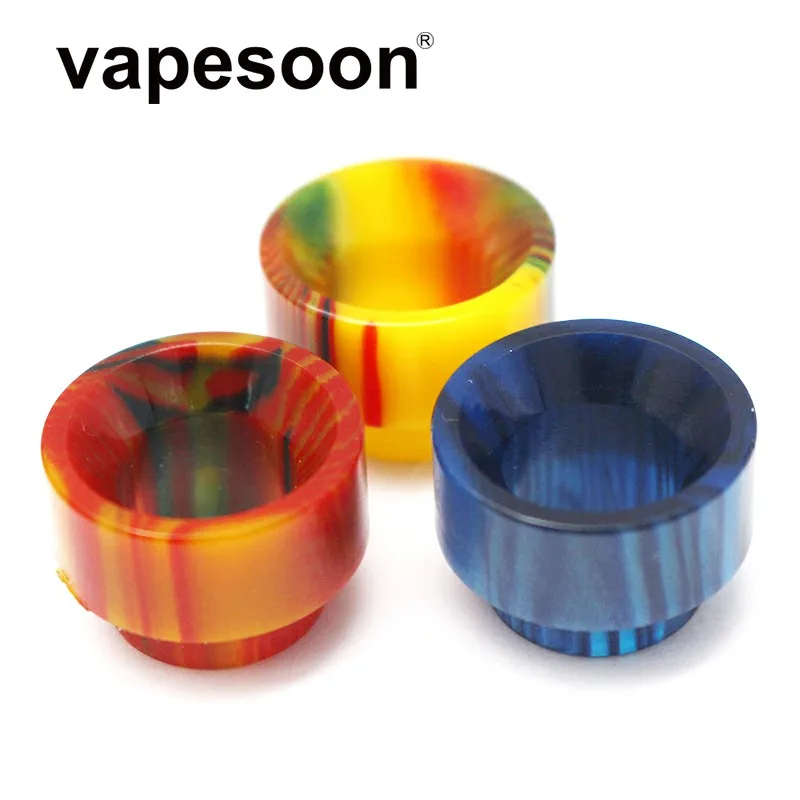 

3pcs Colorful 810 Resin Drip Tip For Manta RTA /Reload/Kylin Mini/DJV/Blitzen/Bravo/Govad/Kensei Tank Atomizers